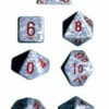 Chessex: Polyhedral Dice Set - Air Speckled -THE BOARD GAMER Sales 115075852