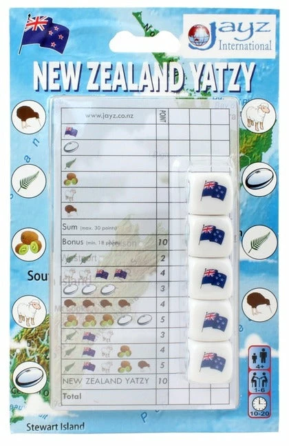 New Zealand Yatzy (Dice Game) 3 New Zealand Yatzy (Dice Game)