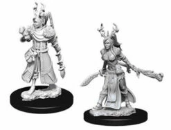 Wizkids D&D Nolzur's Marvelous: Unpainted Miniatures - Female Human Druid