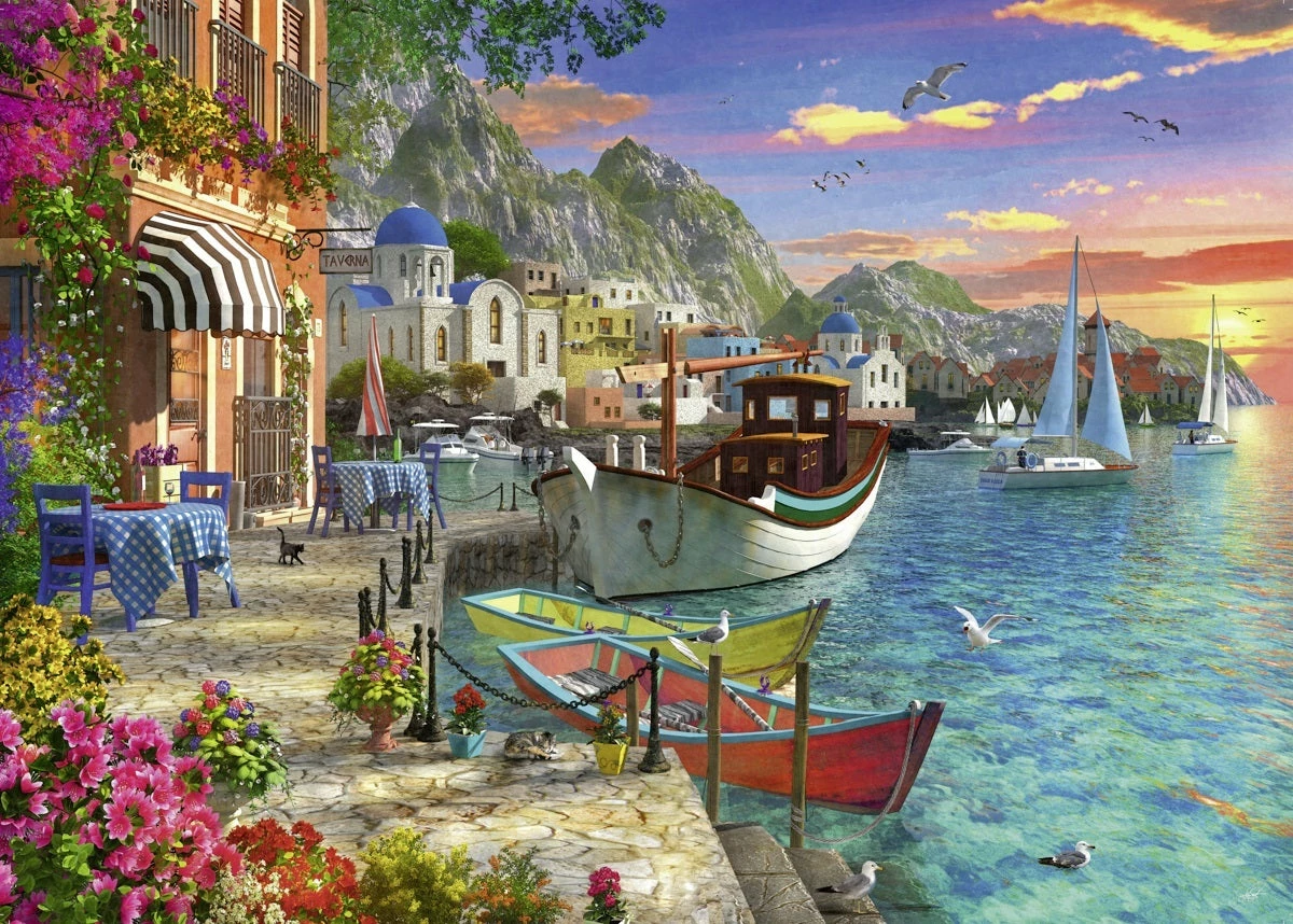 Ravensburger: Grandiose Greece (1000pc Jigsaw) 4 Ravensburger: Grandiose Greece (1000pc Jigsaw) - Image 2