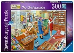 Ravensburger: Happy Days At Work #18 - The Haberdasher (500pc Jigsaw)