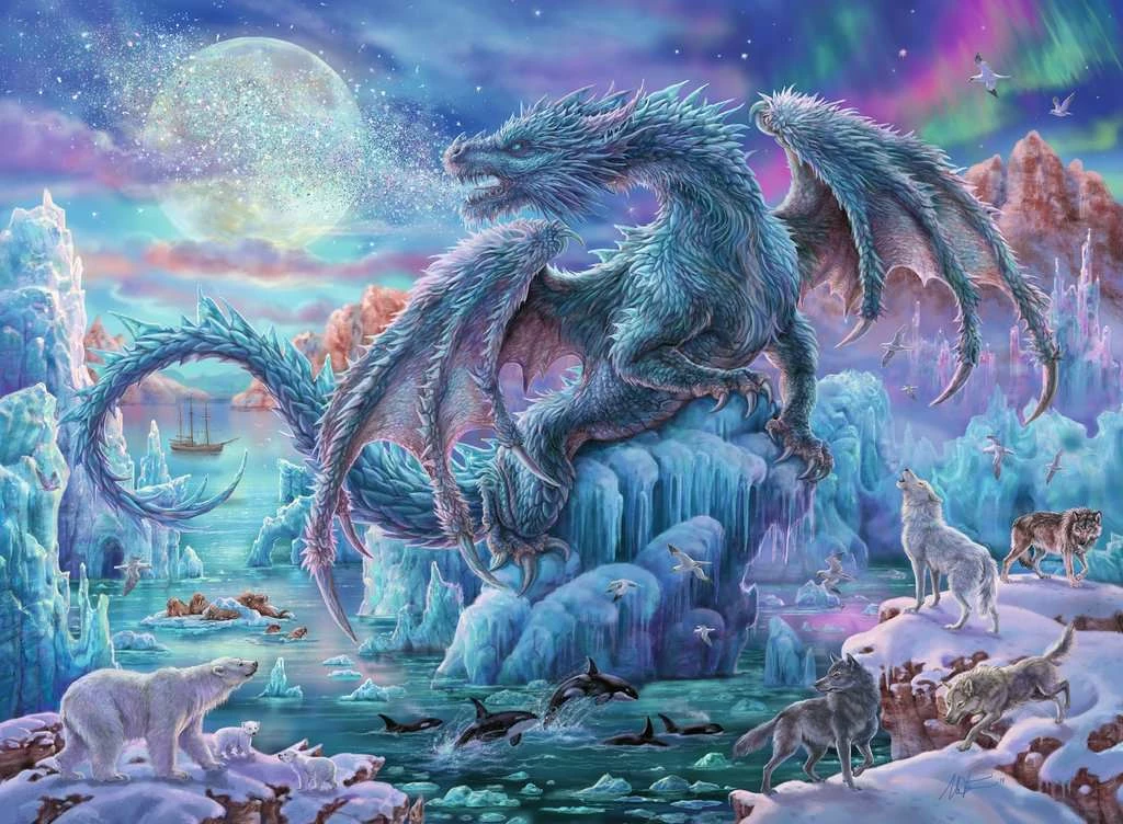 Ravensburger: Mystical Dragons (500pc Jigsaw) 3 Ravensburger: Mystical Dragons (500pc Jigsaw) - Image 2