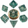 MDG: Mini Polyhedral Dice Set - Ethereal Light Blue -THE BOARD GAMER Sales 237706976