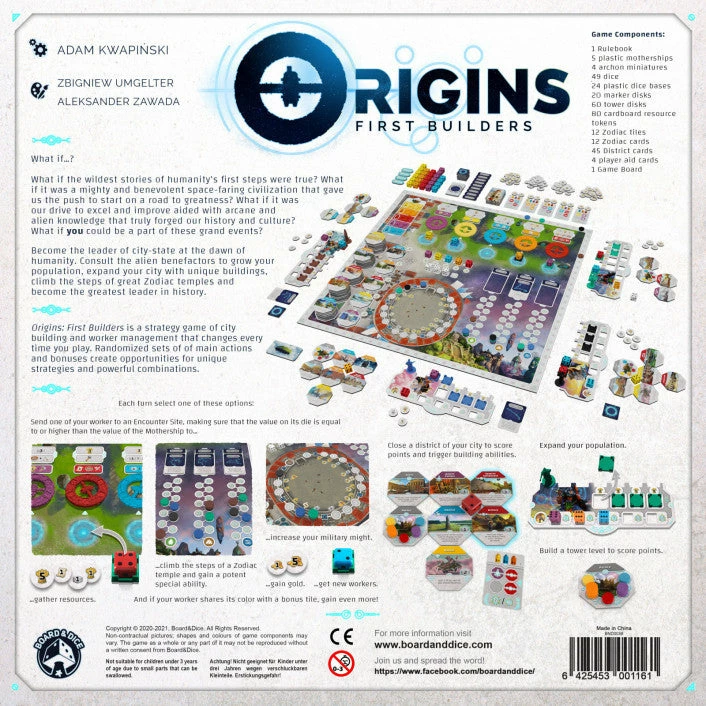 Origins - First Builders (Board Game) 4 Origins - First Builders (Board Game) - Image 2