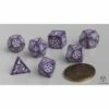 Q Workshop: The Witcher Dice Set Yennefer - Lilac And Gooseberries Dice Set With Coin -THE BOARD GAMER Sales 244950722