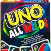 Mattel Games UNO All Wild! -THE BOARD GAMER Sales 261841400