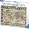 Ravensburger: Map Of The World 1650 (2000pc Jigsaw) -THE BOARD GAMER Sales 262604417