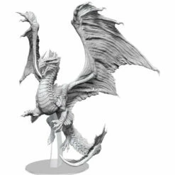 Wizkids D&D Nolzur's Marvelous: Unpainted Miniatures - Adult Bronze Dragon