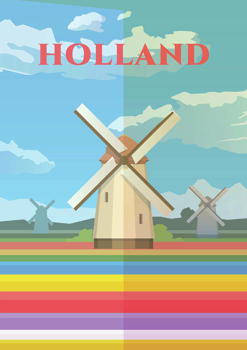 Goliath Illustrations Of The World: Holland (1000pc Jigsaw) 4 Goliath Illustrations Of The World: Holland (1000pc Jigsaw) - Image 2