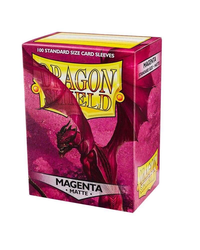 Dragon Shield: Matte Magenta Sleeves 4 Dragon Shield: Matte Magenta Sleeves - Image 3