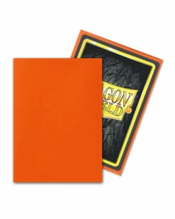 Dragon Shield: Matte Tangerine Sleeves