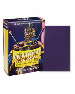 Dragon Shield: Matte Purple Sleeves - Japanese Size -THE BOARD GAMER Sales 278355572