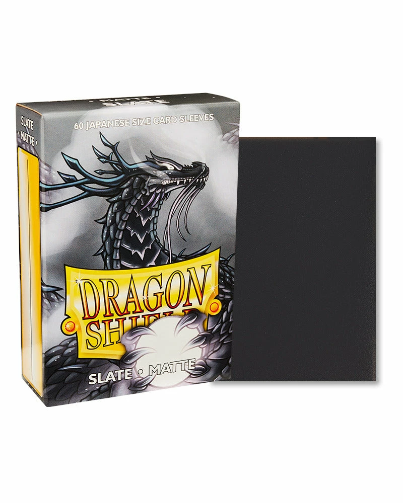 Dragon Shield: Matte Slate Sleeves - Japanese Size 4 Dragon Shield: Matte Slate Sleeves - Japanese Size - Image 2