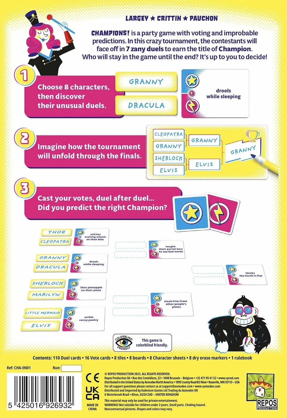 Champions! (Card Game) 7 Champions! (Card Game) - Image 5