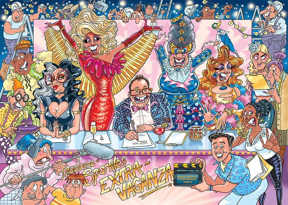 Wasgij? Original #42: Rule The Runway! (1000pc Jigsaw) 4 Wasgij? Original #42: Rule The Runway! (1000pc Jigsaw) - Image 2