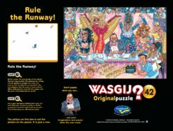 Wasgij? Original #42: Rule The Runway! (1000pc Jigsaw) 7 Wasgij? Original #42: Rule The Runway! (1000pc Jigsaw) -THE BOARD GAMER Sales 307299565