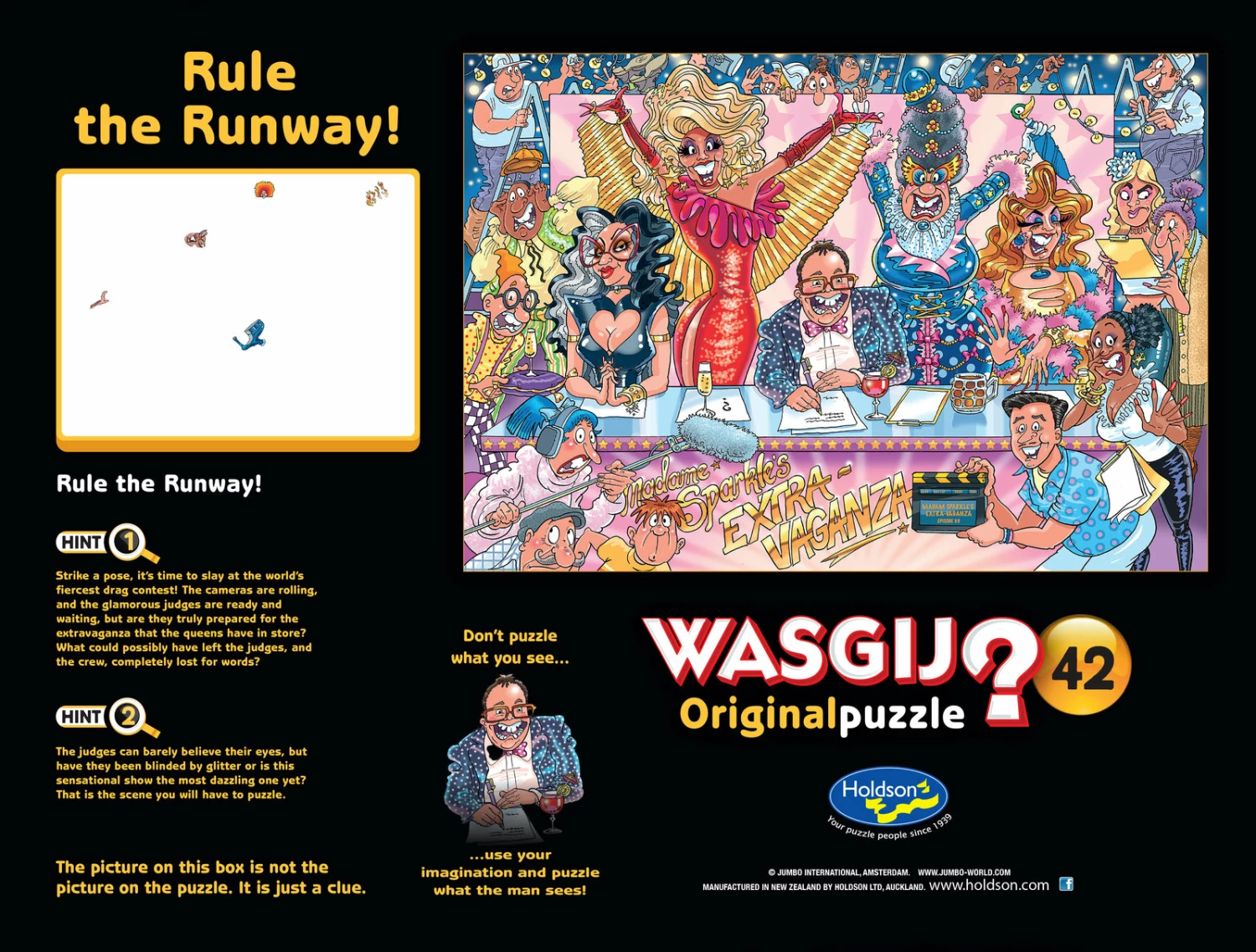 Wasgij? Original #42: Rule The Runway! (1000pc Jigsaw) 5 Wasgij? Original #42: Rule The Runway! (1000pc Jigsaw) - Image 3