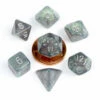 MDG: Mini Polyhedral Dice Set: Stardust Grey -THE BOARD GAMER Sales 307300520