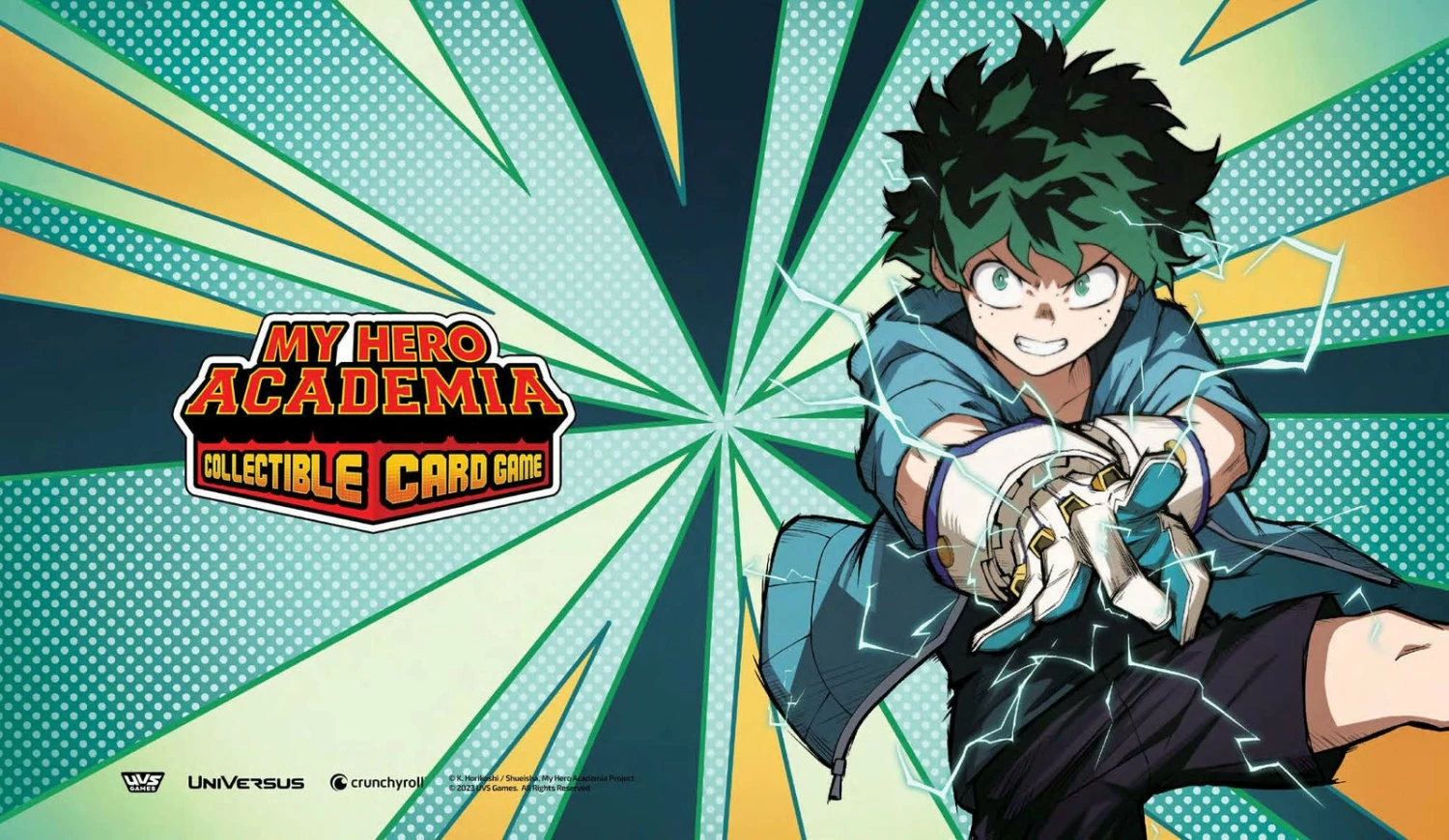 My Hero Academia CCG: Izuku Midoriya - Playmat 3 My Hero Academia CCG: Izuku Midoriya - Playmat